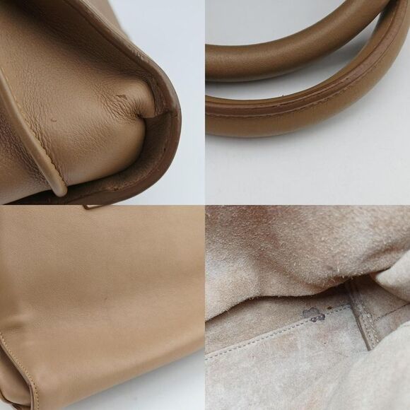 Yves Saint Laurent Yves Saint Laurentsac Dejour Small Beige Leather 324823 - Picture 10 of 10